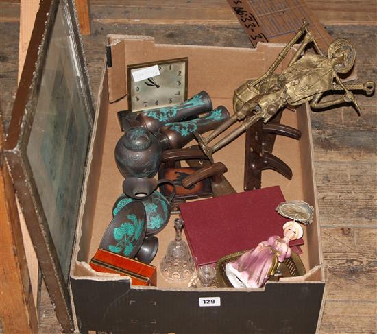 Mixed metalware, etc
